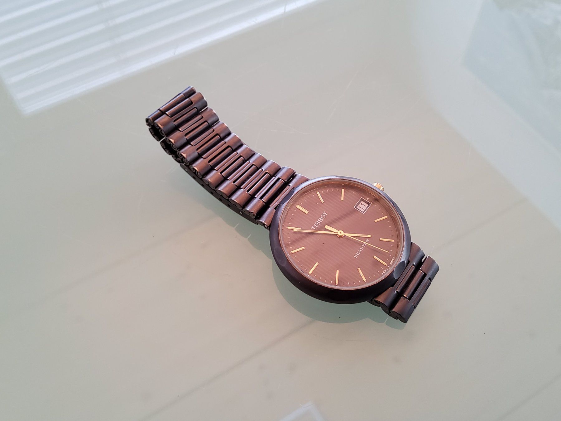 Tissot Uhren: Montre bracelet Tissot Seastar – Defekt aus Malleray von Broc-Mo 9